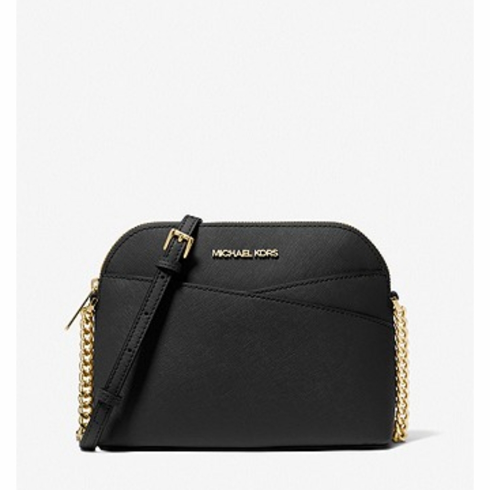 NWT Michael Kors Jet Set Travel Medium Dome Satchel Crossbody Bag